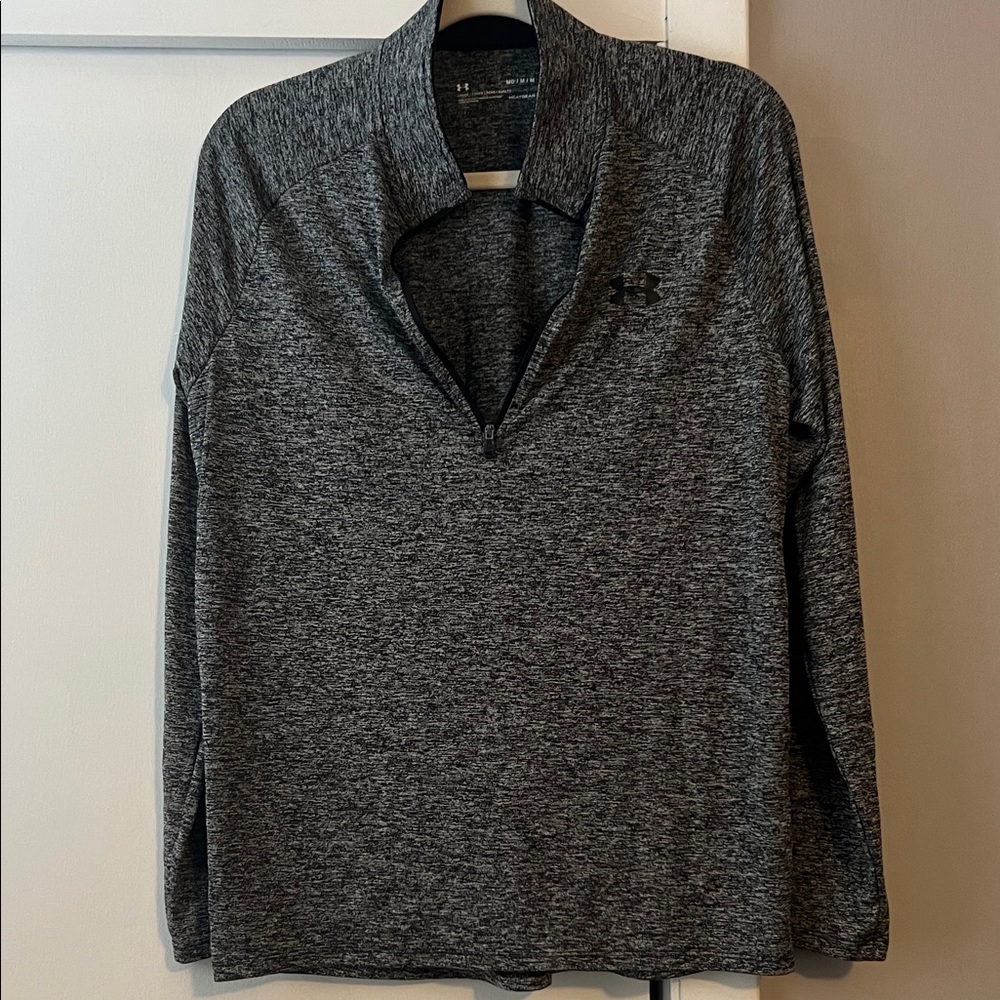 Under Armour Charcoal Quarter-Zip Top